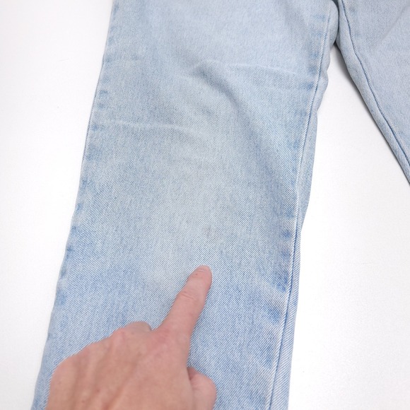 Vintage 80s 90s‎ No Excuses Denim Jeans High Rise Waist Straight Size 9/10 - Picture 2 of 14